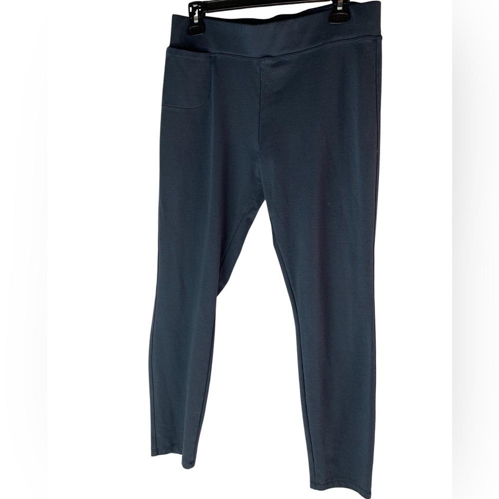AMERICAN GIANT Ponte Pants Blue Size 10